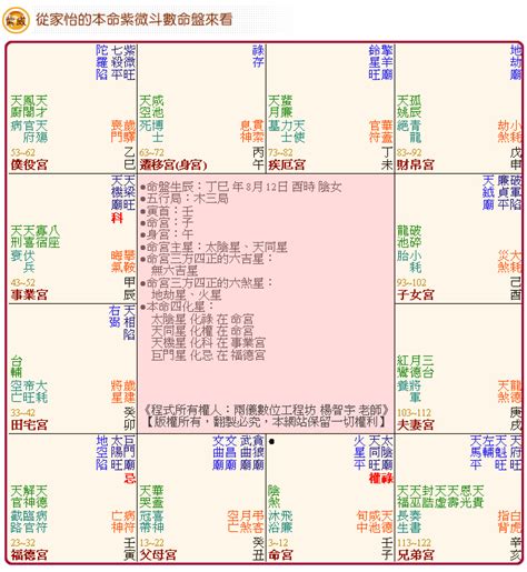 生日 命盤|紫微斗數